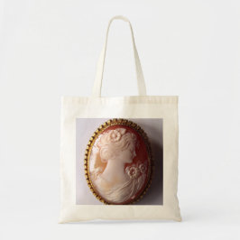Vintage Cameo Women silhouette Tygkasse