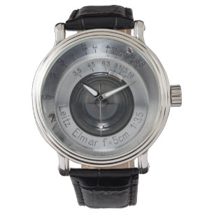 VINTAGE CAMERA 3 Tyska linsbevakning Armbandsur