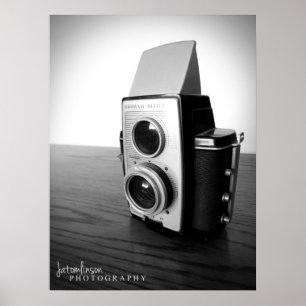 Vintage Camera - Brownie Reflex 20 Circa 1959 Poster
