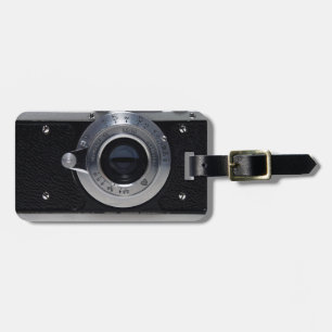 VINTAGE CAMERA Collection 01b Luggage tag 2 Bagagebricka