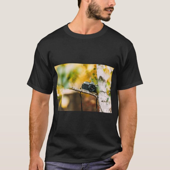 Vintage Camera Film Lover Tee (Framsida)