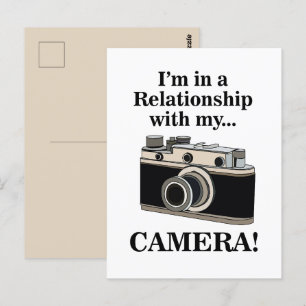 Vintage Camera Funny Photograf Vykort