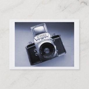 Vintage Camera, Mini Photo Visitkort