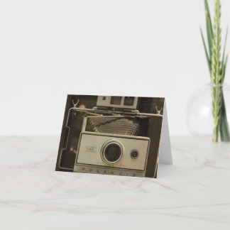 Vintage Camera - Note Card Kort