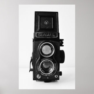 Vintage Camera Poster