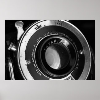 Vintage Camera Poster