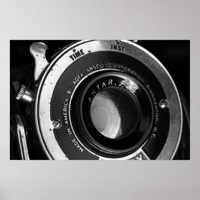 Vintage Camera Poster (Framsidan)