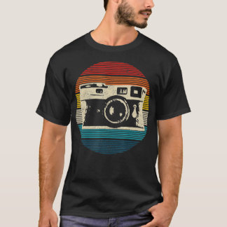Vintage Camera Retro Photography Photographer Gift T Shirt