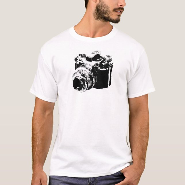 Vintage Camera T-shirt (Framsida)
