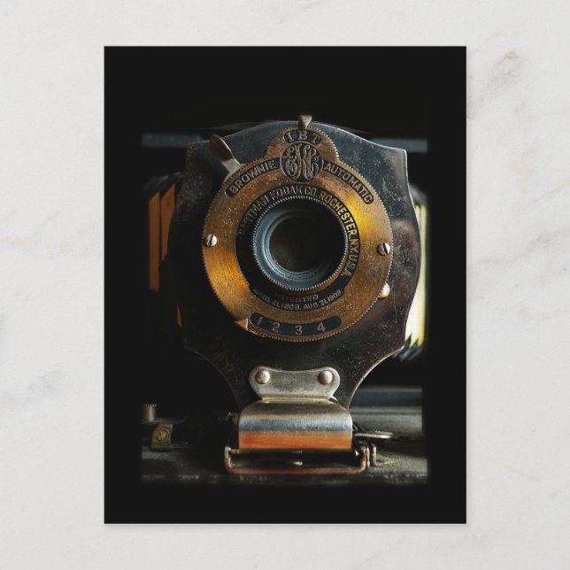 Vintage Camera-vykort Vykort (Framsida)