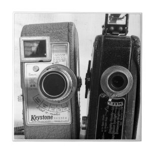 Vintage Cameras Kakelplatta