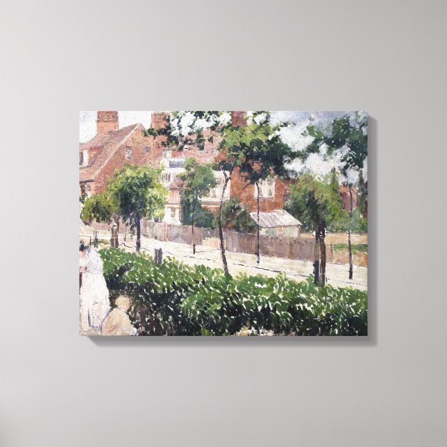 Vintage Camille Pissarro Bath Road London Canvastryck (Framsida)