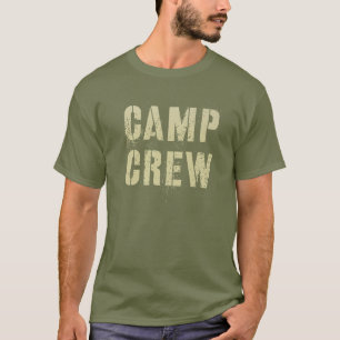 Vintage CAMP CREW Sommarstabschef Lärare M T Shirt