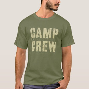 Vintage CAMP CREW Sommarstabschef Lärare M T Shirt