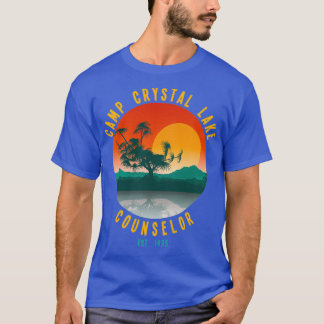 Vintage Camp Crystal Lake Counselor T Shirt