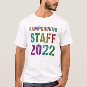 Vintage CAMPGROUND PERFF 2022 Sommarrådgivare Tea T Shirt