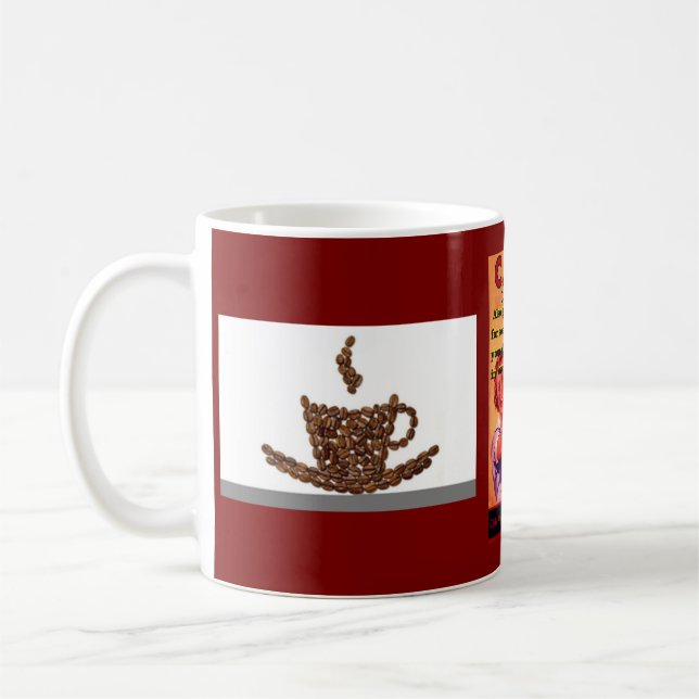 "Vintage Campkaffe" Kaffemugg (Vänster)