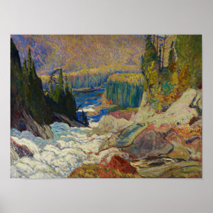 Vintage Canadian J. E. H. Jackson Ligcape Art Poster