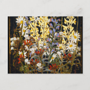 Vintage Canadian Wildblommor av Tom Thomson Vykort