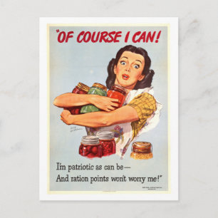Vintage Canation Postcard Vykort