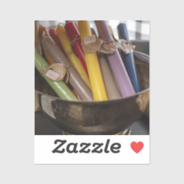 Vintage Candle-samling Klistermärken