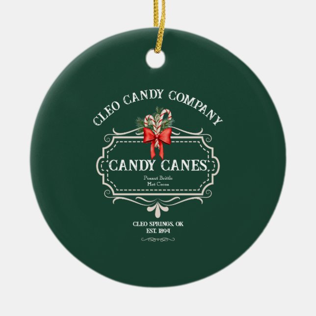 Vintage Candy Co. ornament (Framsidan)