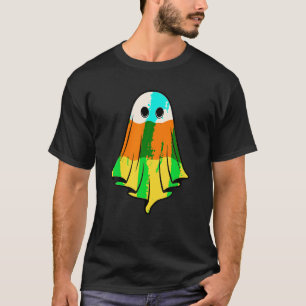 Vintage Candy corn Boo Halloween Costume Funny Gho T Shirt