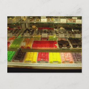 Vintage Candy Store Vykort