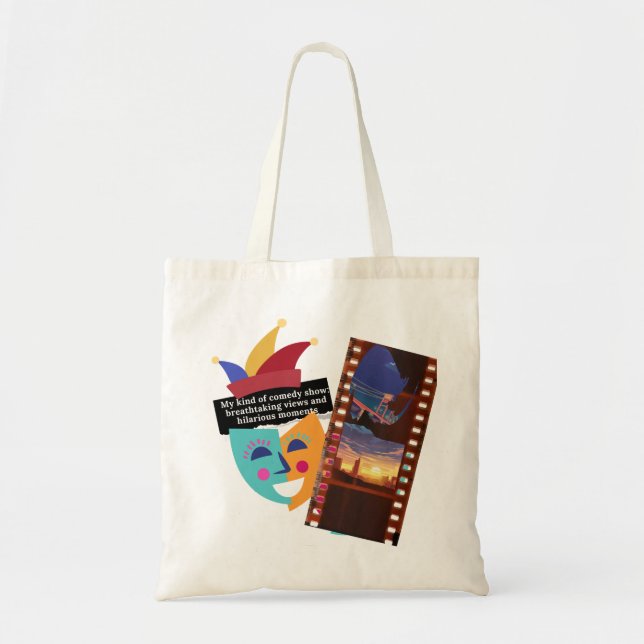 vintage canvas shoppingbag tygkasse (Framsidan)