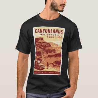 Vintage Canyonlands nationalpark Utah - Shafer Tr T Shirt
