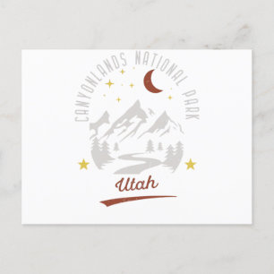 Vintage Canyonlands nationalpark Utah Vykort