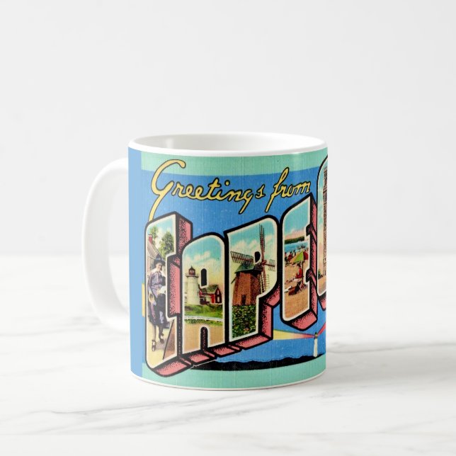 Vintage Cape Cod kaffemugg (Framsida vänster)