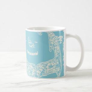 Vintage Cape Cod Karta Kaffemugg