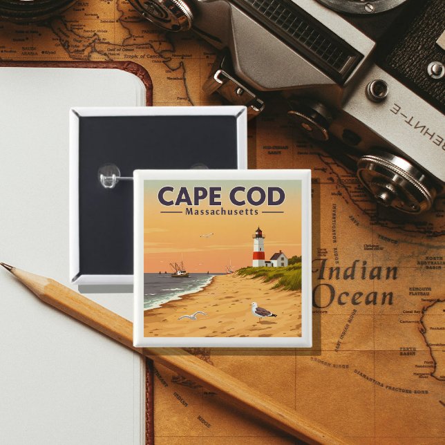 Vintage Cape Cod Massachusetts Knapp (Skapare uppladdad)