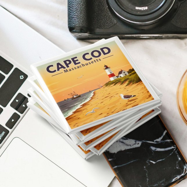 Vintage Cape Cod Massachusetts Magnet (Skapare uppladdad)