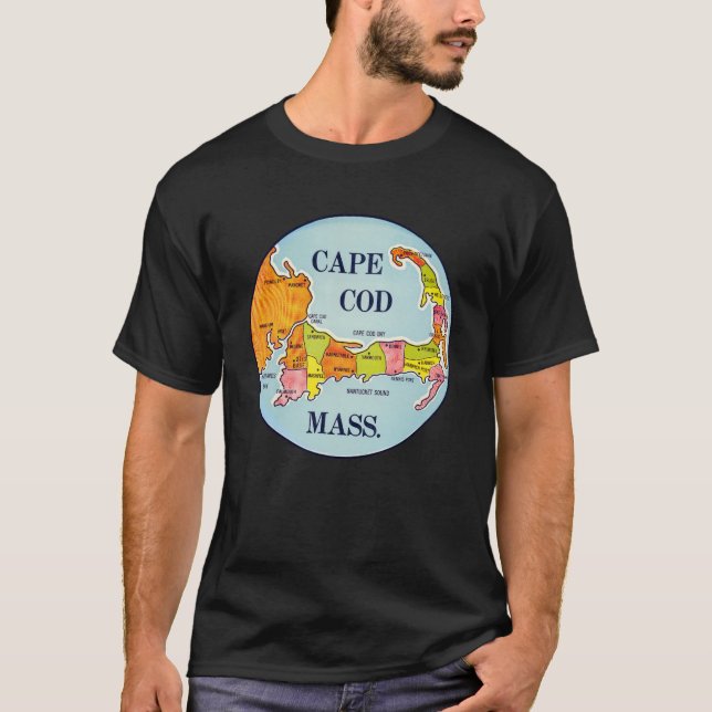 Vintage Cape Cod T Shirt (Framsida)