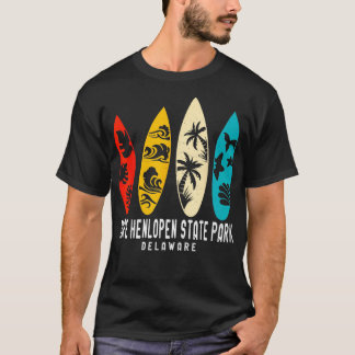 Vintage Cape Henlopen State Park Delaware Beach Su T Shirt