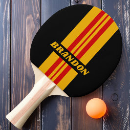 Vintage Capital City Rally Stripe med namn Pingisracket