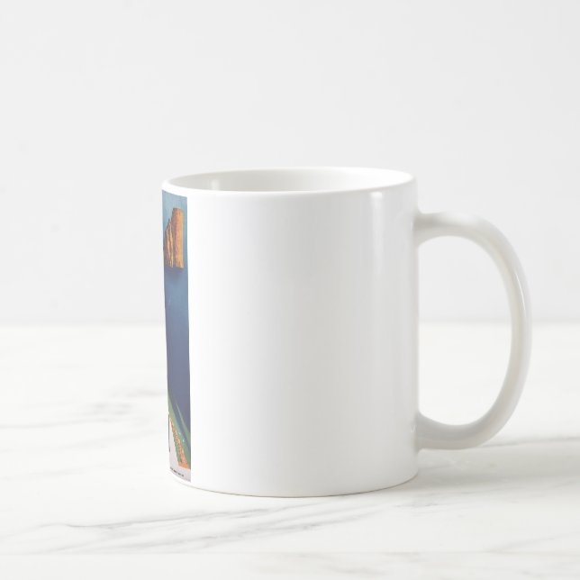 Vintage Capri Italien Travel Kaffemugg (Höger)