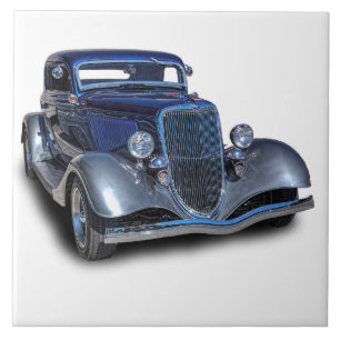 VINTAGE CAR 1934 KAKELPLATTA