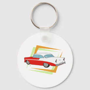 Vintage car nyckelring