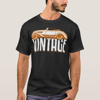Vintage Car Old Car Oldschool boy gift funny T Shirt