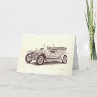 Vintage car: Rolls Royce silverspöke Kort
