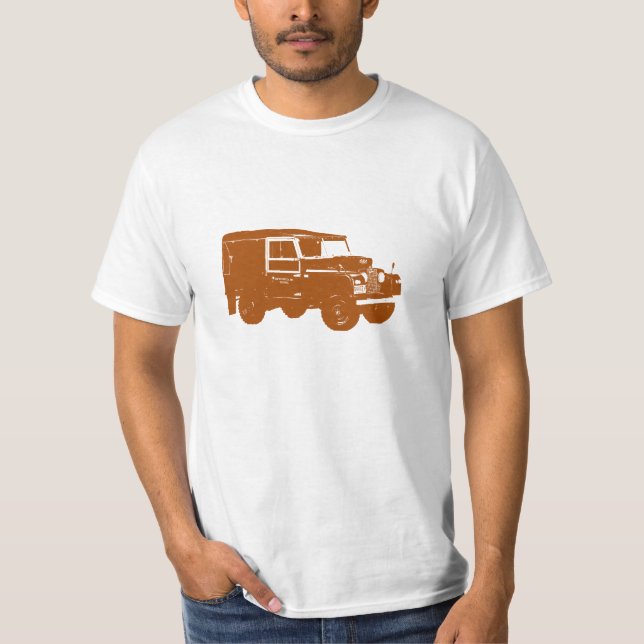 Vintage Car Tee Shirt (Framsida)