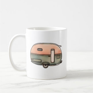 Vintage Caravan Äventyr Kaffemugg