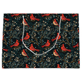 Vintage Cardinal Gift Bag