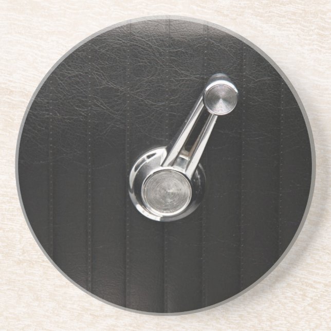 Vintage carfönstret vever underlägg (Framsidan)