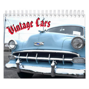 Vintage carkalender kalender