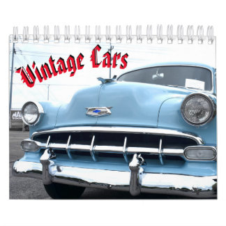 Vintage carkalender kalender