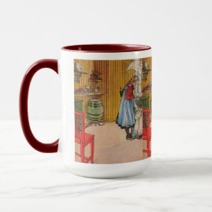 Vintage Carl Larsson köket Mugg